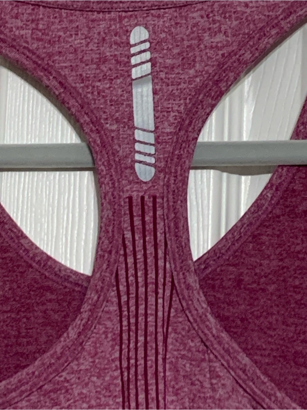 bcg Raspberry Heather Racerback Tank - Picture 7 of 11